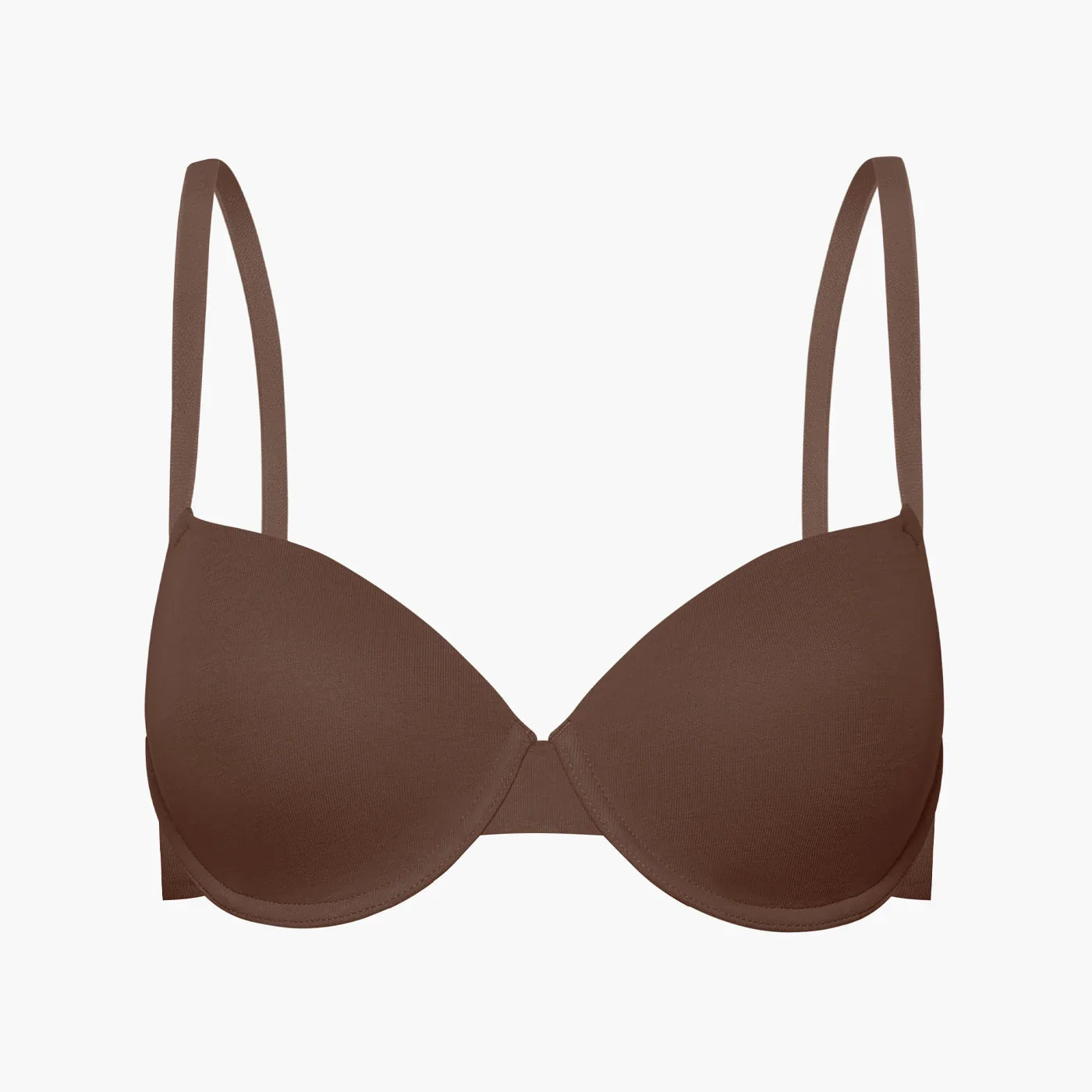 Baumwoll-T-Shirt Bügel-BH