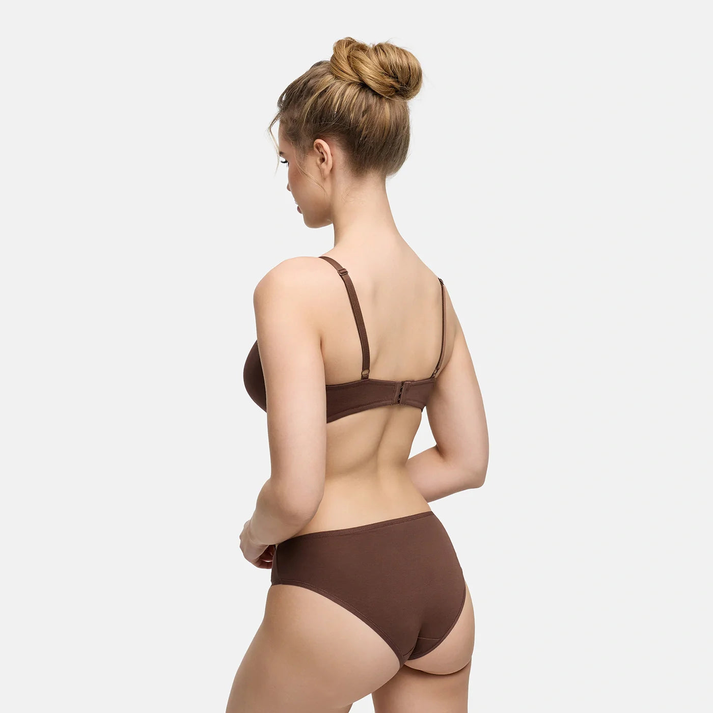 Baumwoll-T-Shirt Bügel-BH