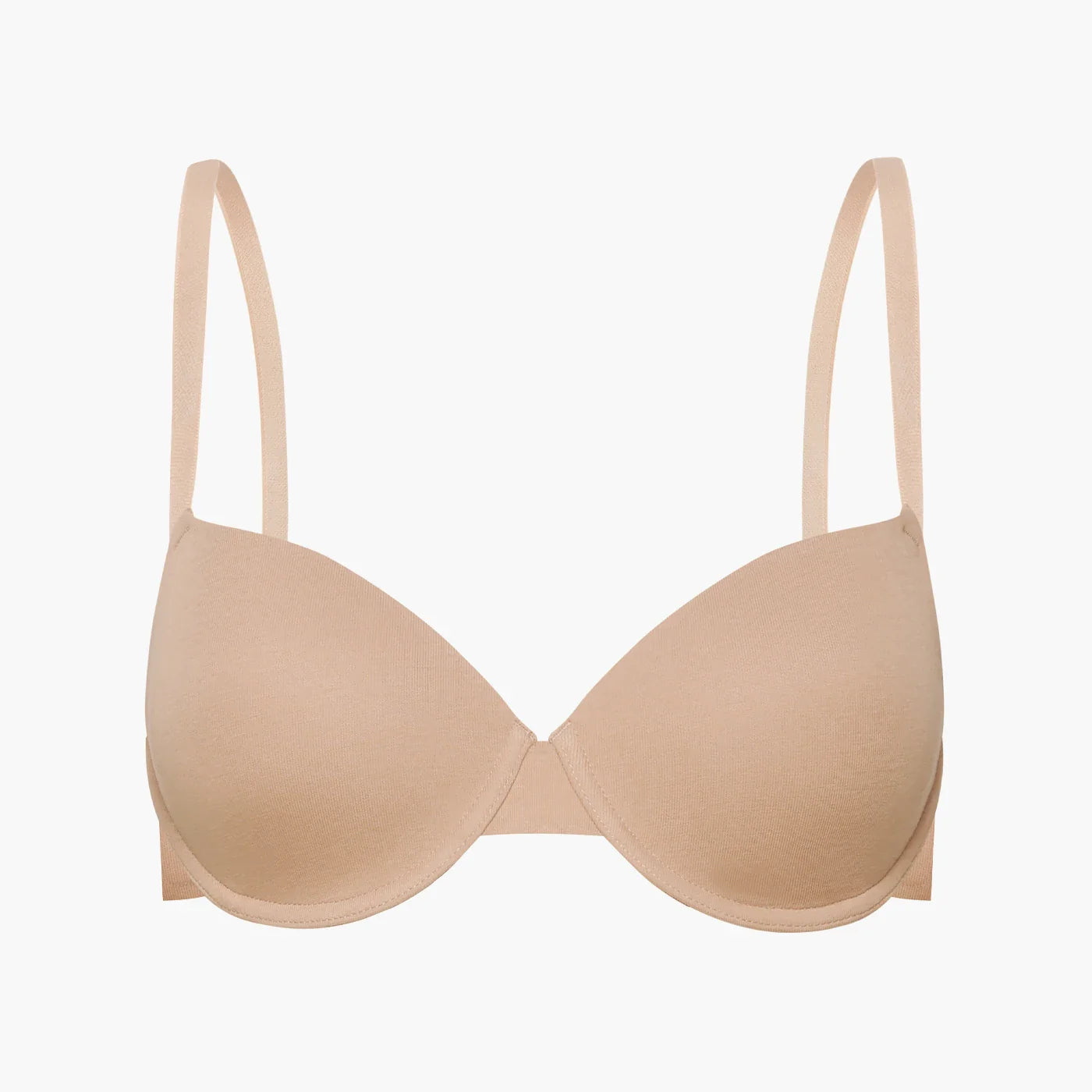 Baumwoll-T-Shirt Bügel-BH