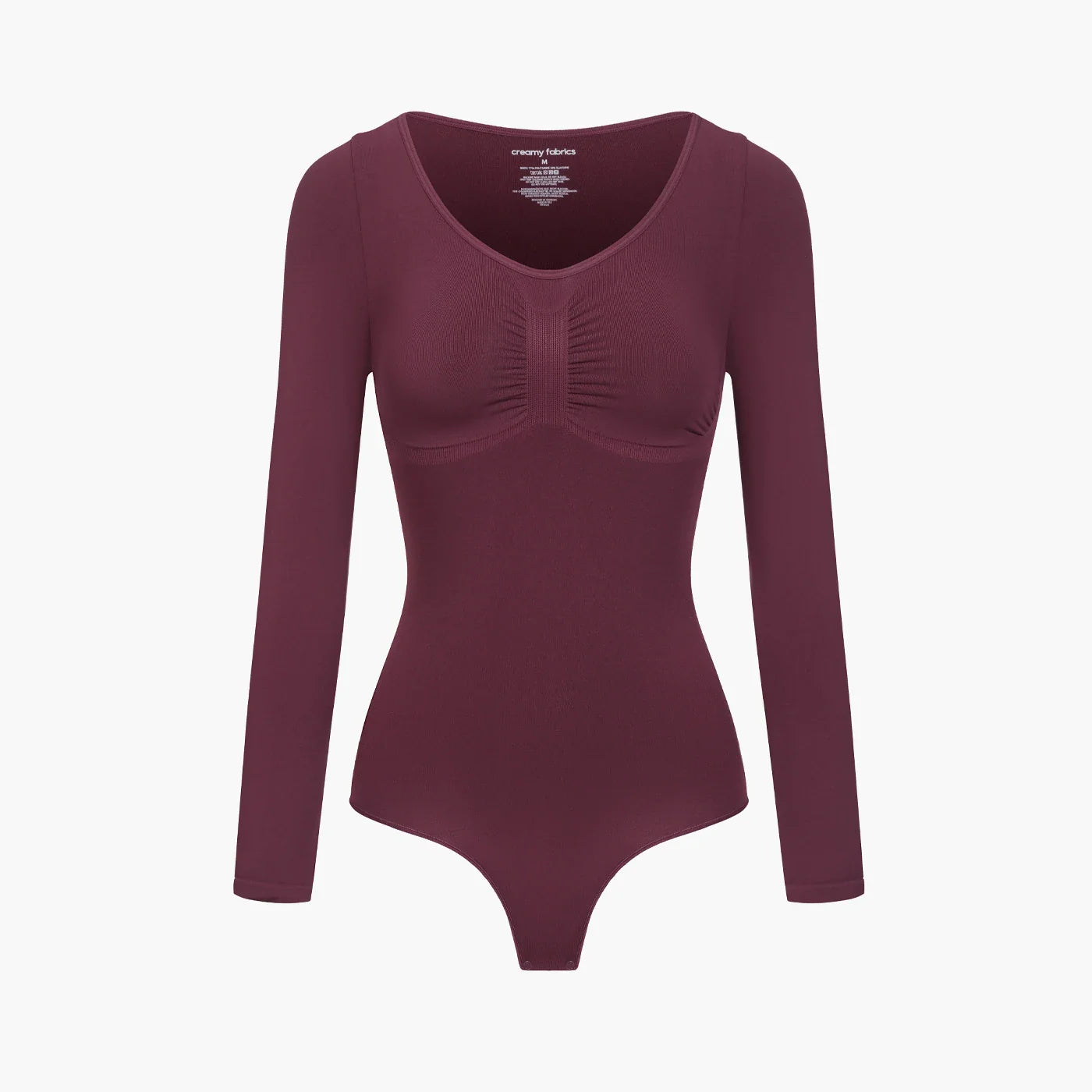 Bodysuit Sculpting Shapewear Longsleeve mit String