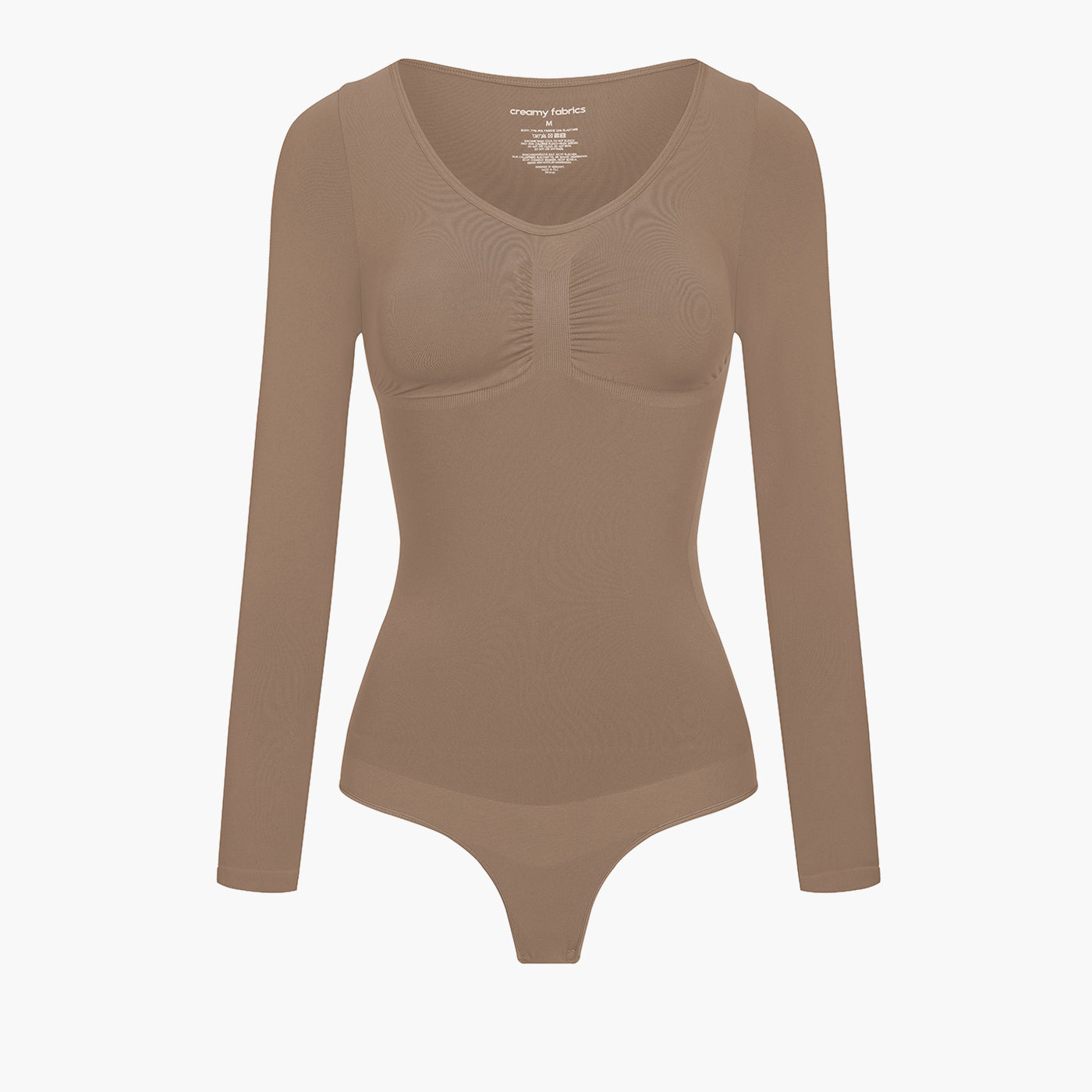 Bodysuit Sculpting Shapewear Longsleeve mit String