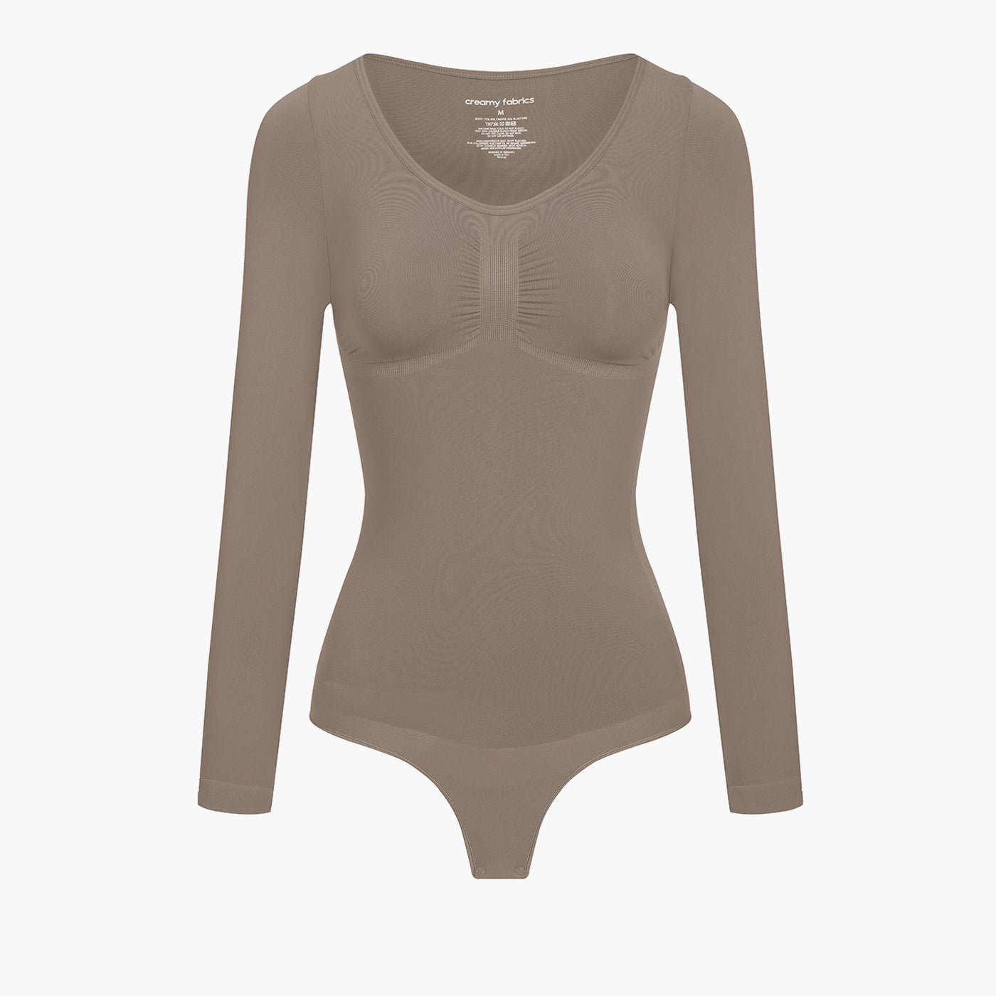 Bodysuit Sculpting Shapewear Longsleeve mit String
